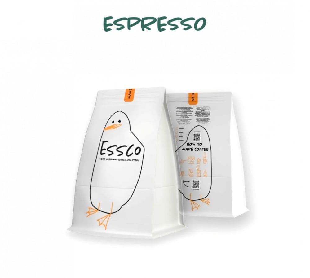 Кава "Essco coffee", Brazil Santos Light, espresso, 250 г