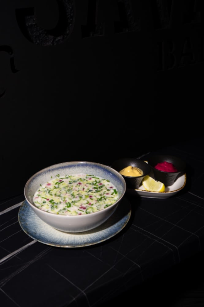 Окрошка з куркою