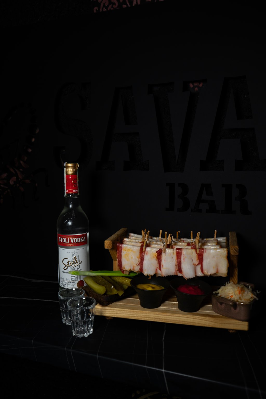 Сет "Не *би мені мозок" + Stoli 0.5l.