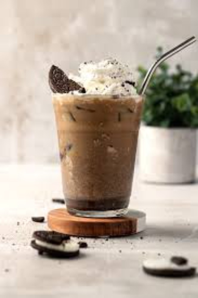 Cold latte oreo