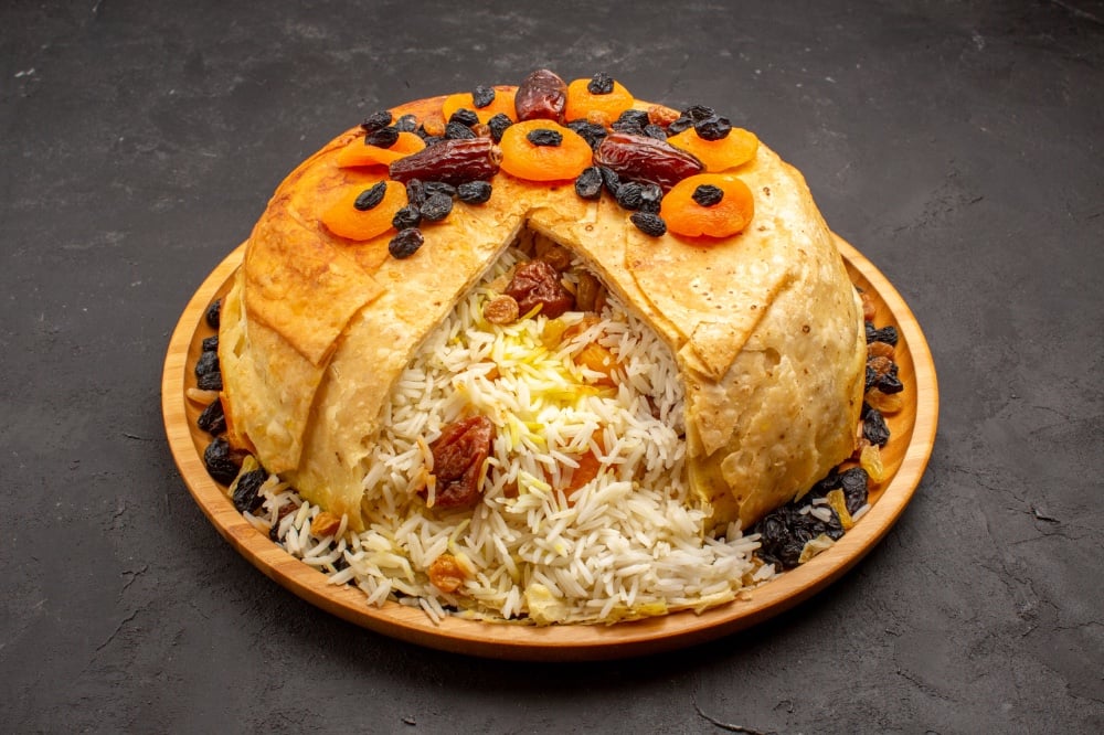 Xan plov (8 nəfərlik)