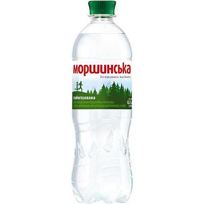 Моршинська с газом 0.5л.