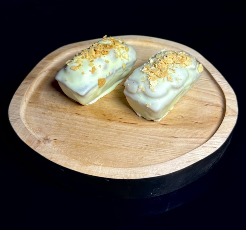 Банановий кекс з карамеллю 