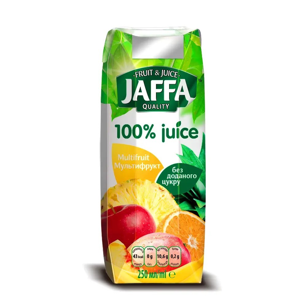 Сік Мультифрукт 0,25 л Jaffa
