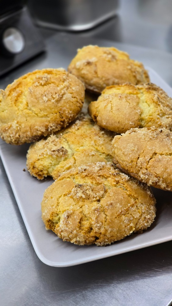 Лимонний кукіс з чизкейком