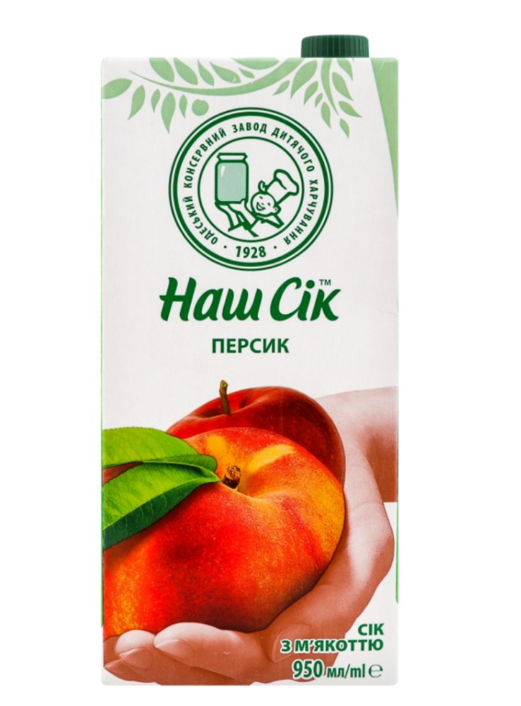 Сік персик 500мл