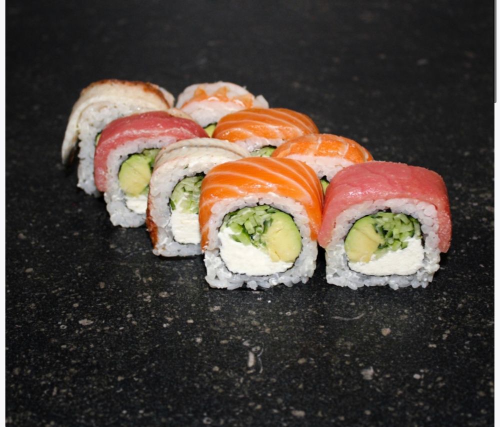 Rainbow roll