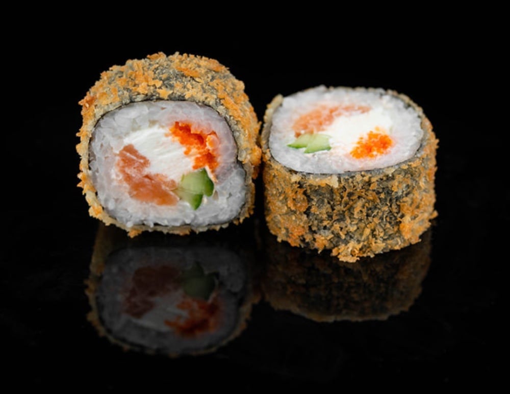 Tempura salmon
