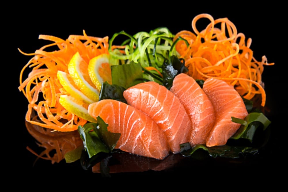 Sashimi salmon 