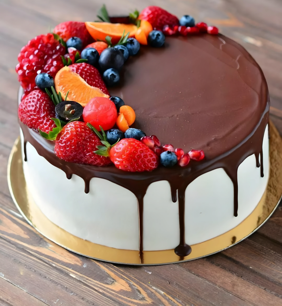 Фруктовый Бисквит|Fruit Sponge Cake