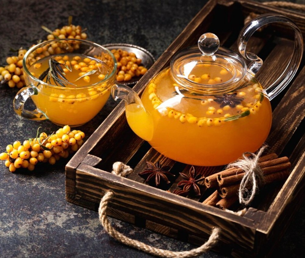 Чай  Манго маракуя|Sea Buckthorn Mango Passion Fruit Te