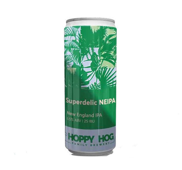Пиво Hoppy Hog Superdelic NEIPA 330мл