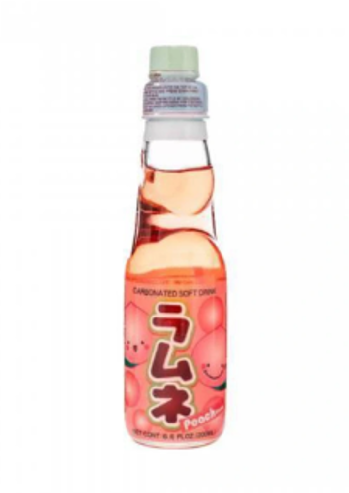 Японска лимонада Ramune праскова