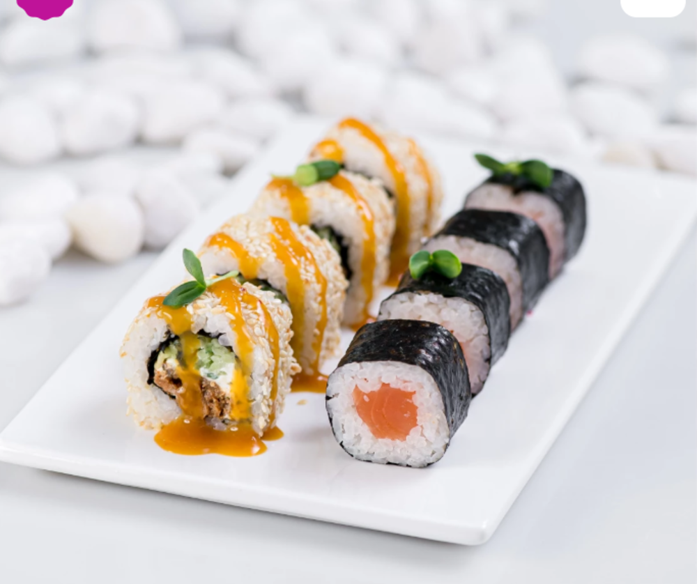 Микс Сяке маки и Такетори
