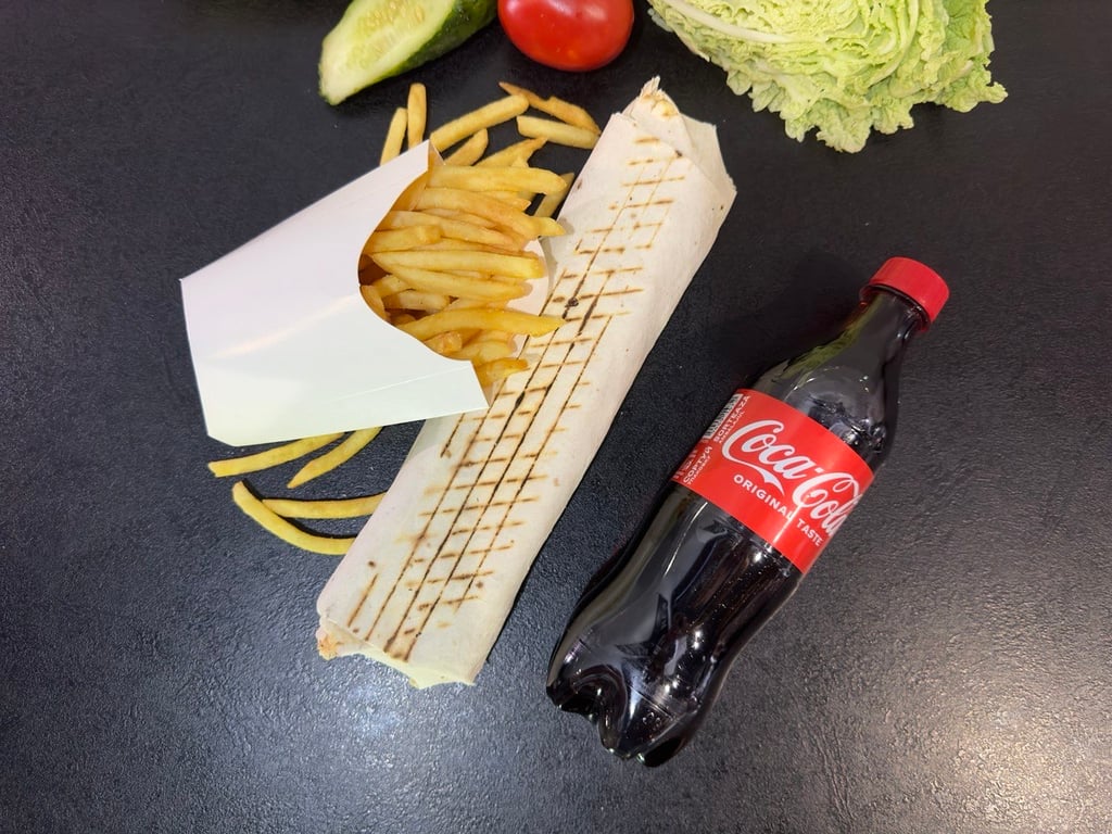 Шаурма з куркою меню