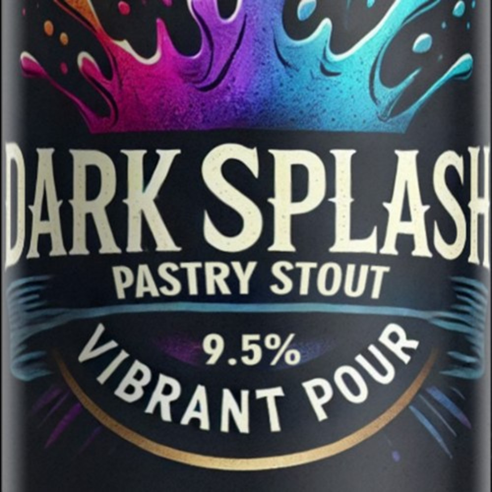 Пиво VibrantPour Dark Splash 0.33L