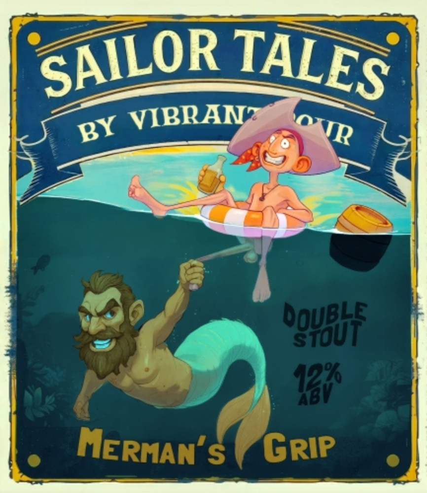 Пиво VibrantPour Sailor Tales: Merman's Grip 0.33L