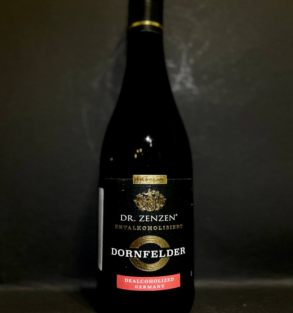 Вино Dr. Zenzen Dornfelder alkoholfrei, червоне б/а 0.75