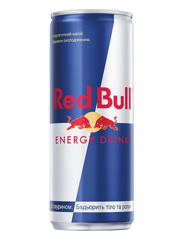RED BULL напій 0,25 л. ж/б