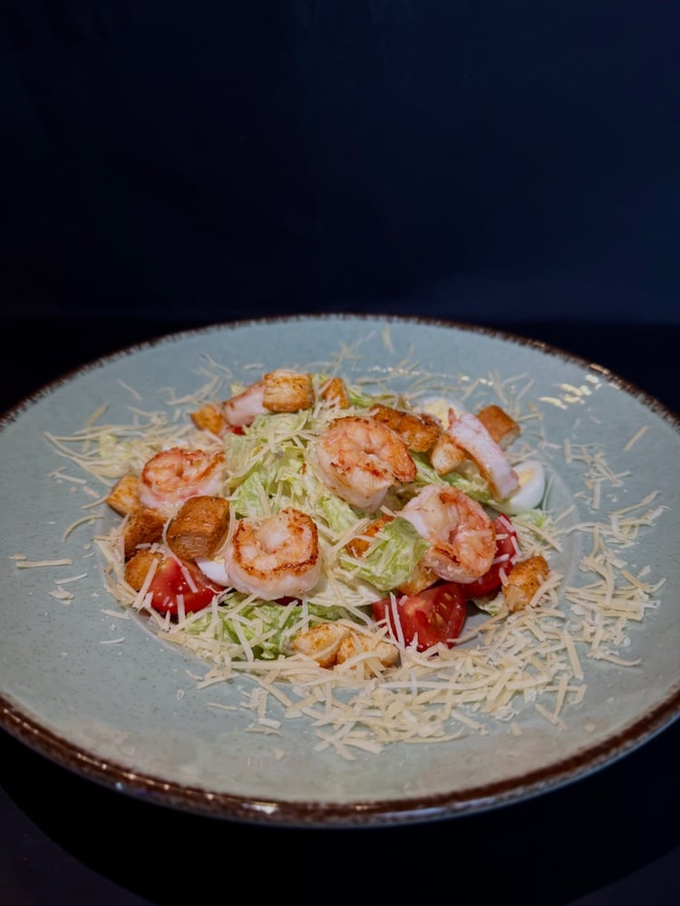 Цезар з креветками 