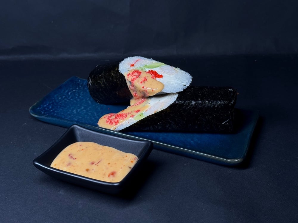 Рол-шаурма з креветкою