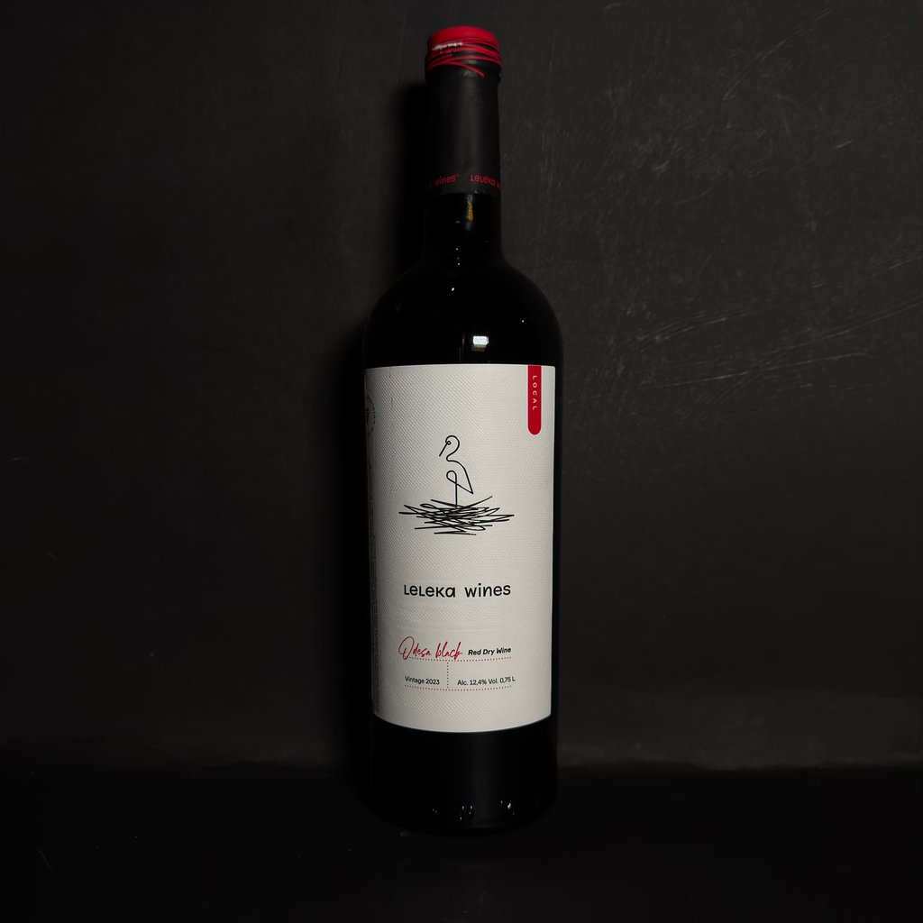 Вино Leleka Wines Одеський чорний червоне сухе 0,75 л