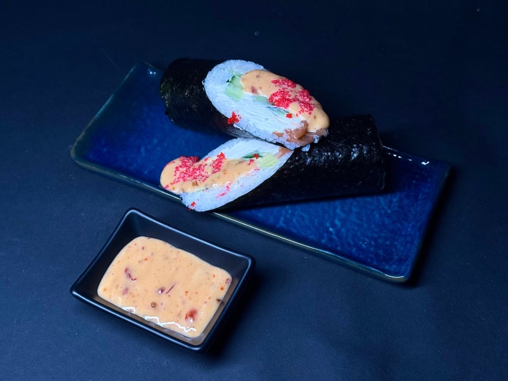 Рол-шаурма з лососем