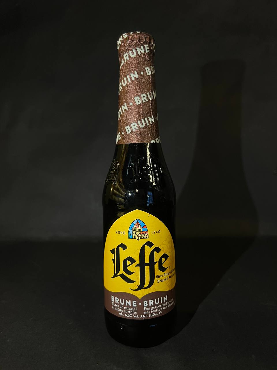 Леф Брюн пиво 0,33 л