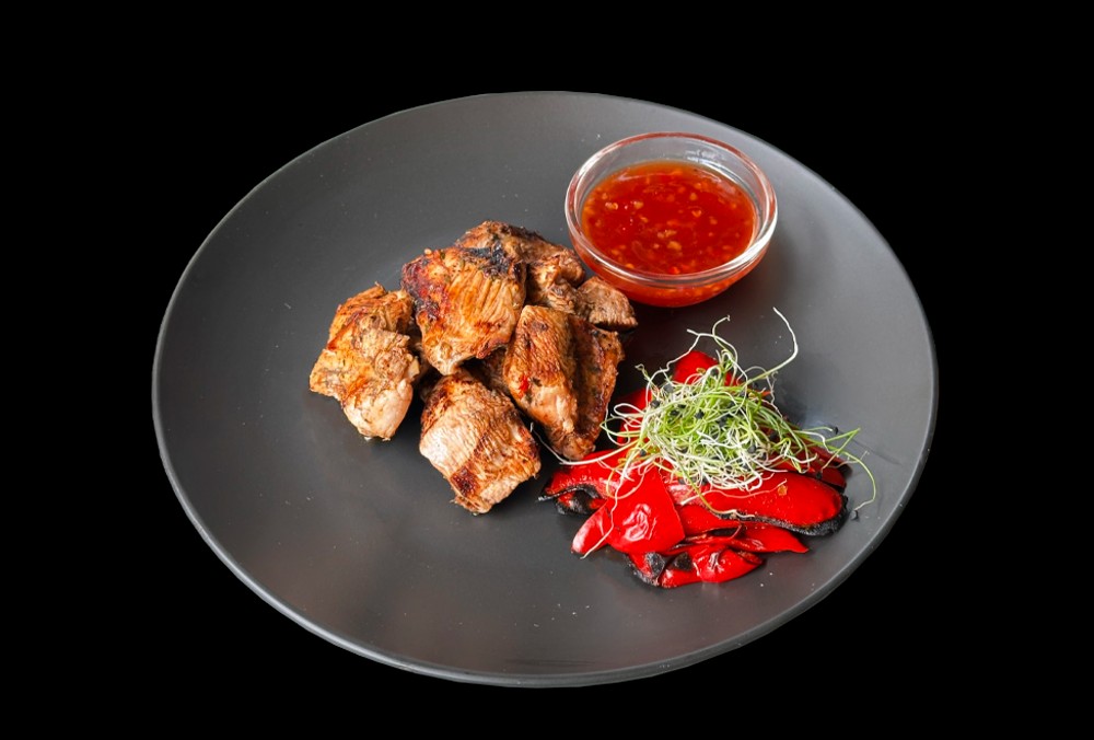 Шашлик курячий з болгарським перцем