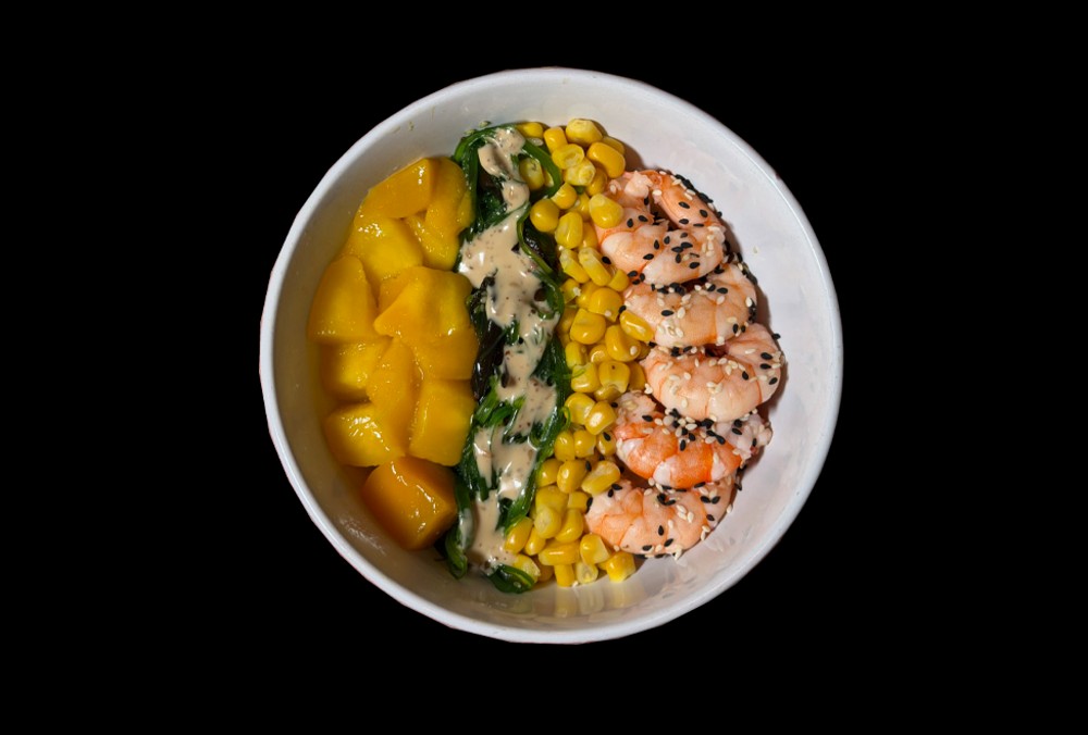 Боул з креветками