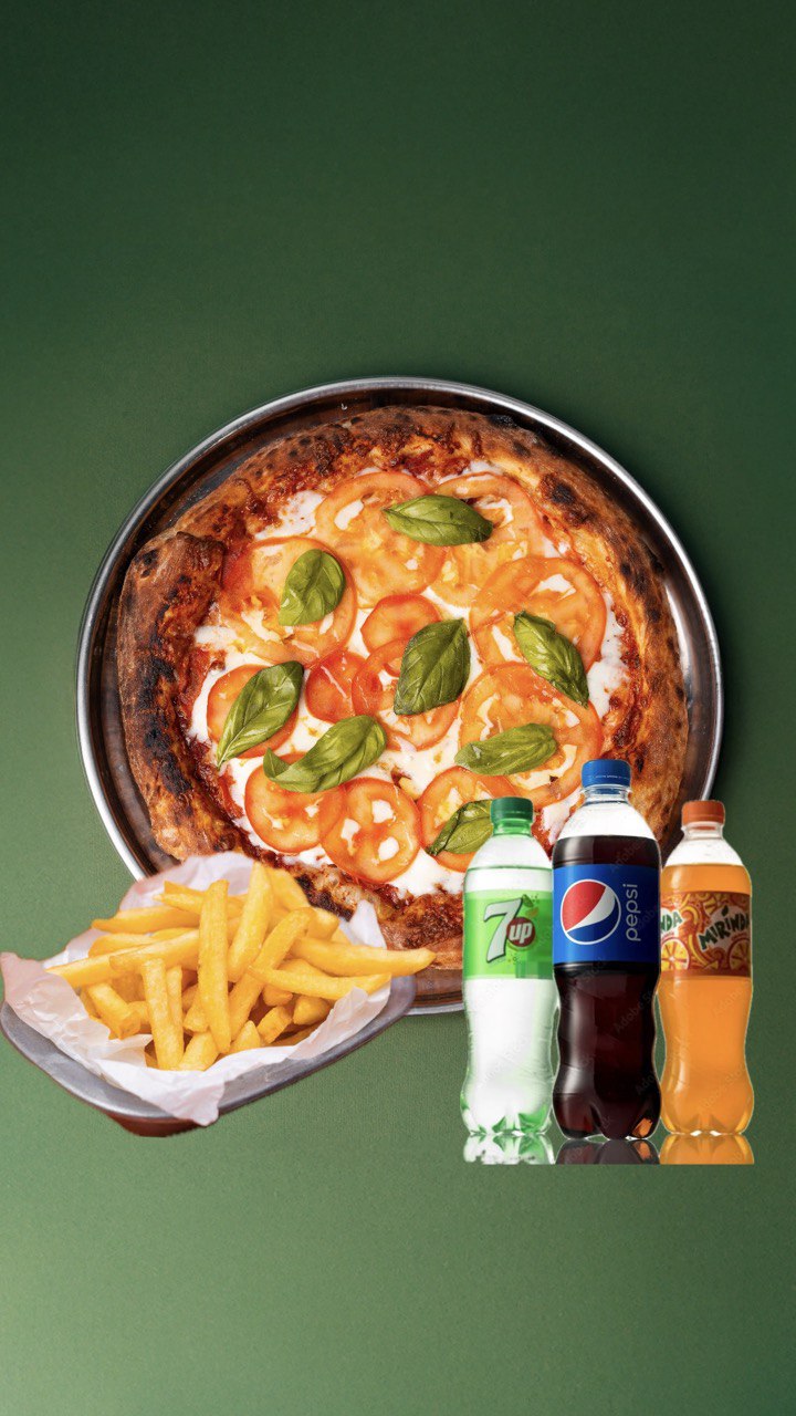 Комбо 1: Піца + Картопля фрі