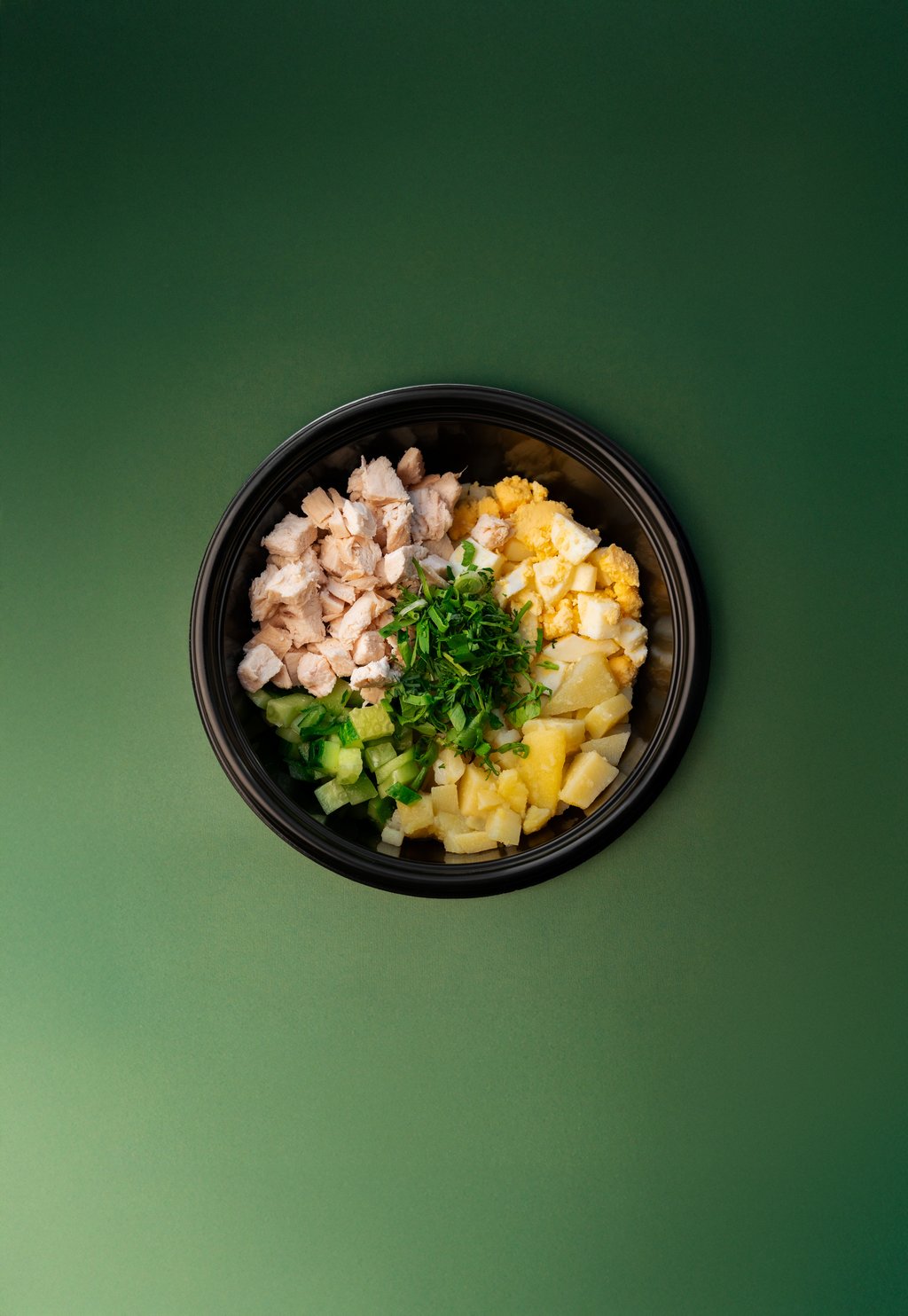 Окрошка з куркою