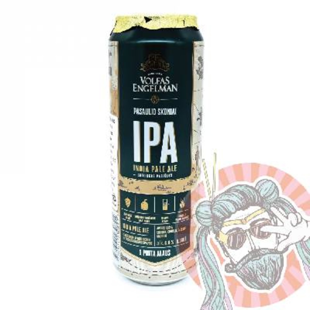 Пиво Volfas Engelman IPA  0.568 ж/б
