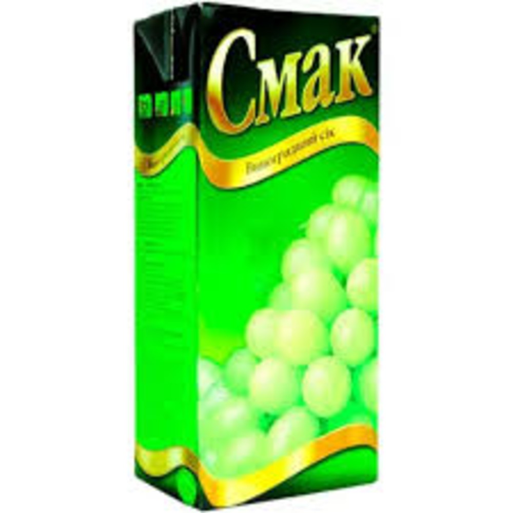 Сік яблучно-виноградний 1л Смак