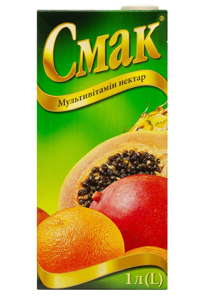 Нектар Мультивітамін 1л Смак рикеп