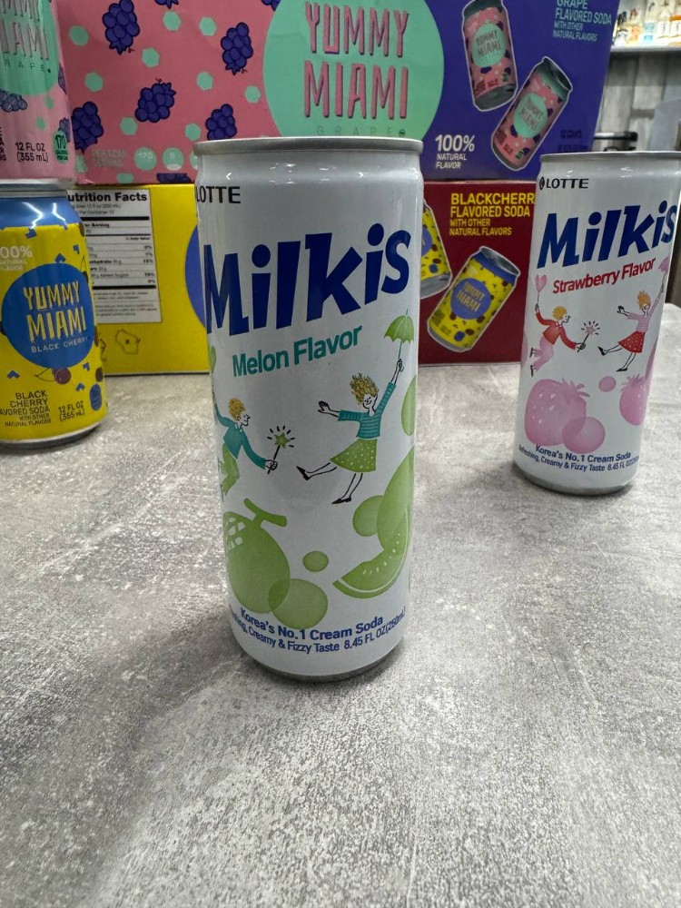 Лимонад Milkis зі смаком дині 250мл