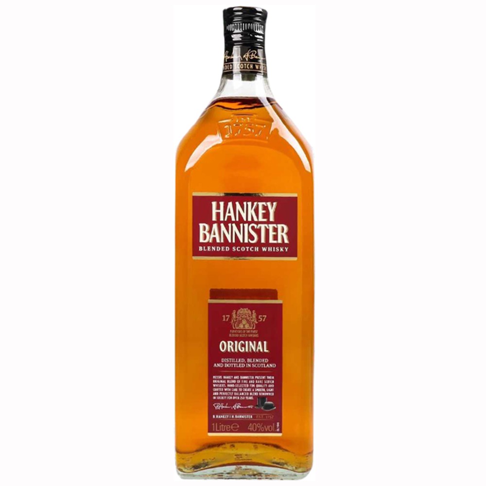 Віскі Hankey Bannister  50мл/1л