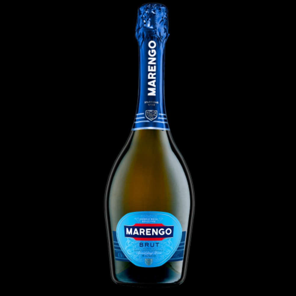 Вино ігристе Брют ТМ Marengo (брют, біле) 0,75л