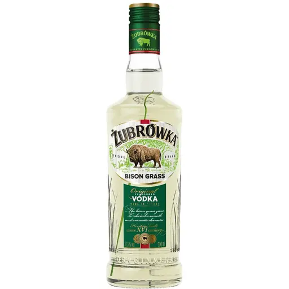 Горілка Zubrowka Настоянка Bison Grass 50/500мл
