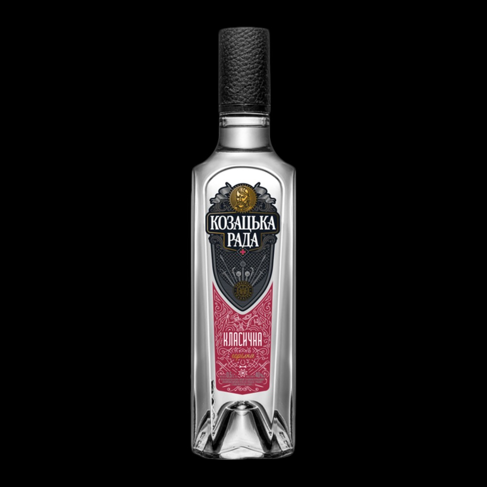 Горілка Козацька рада Класична 0,5л
