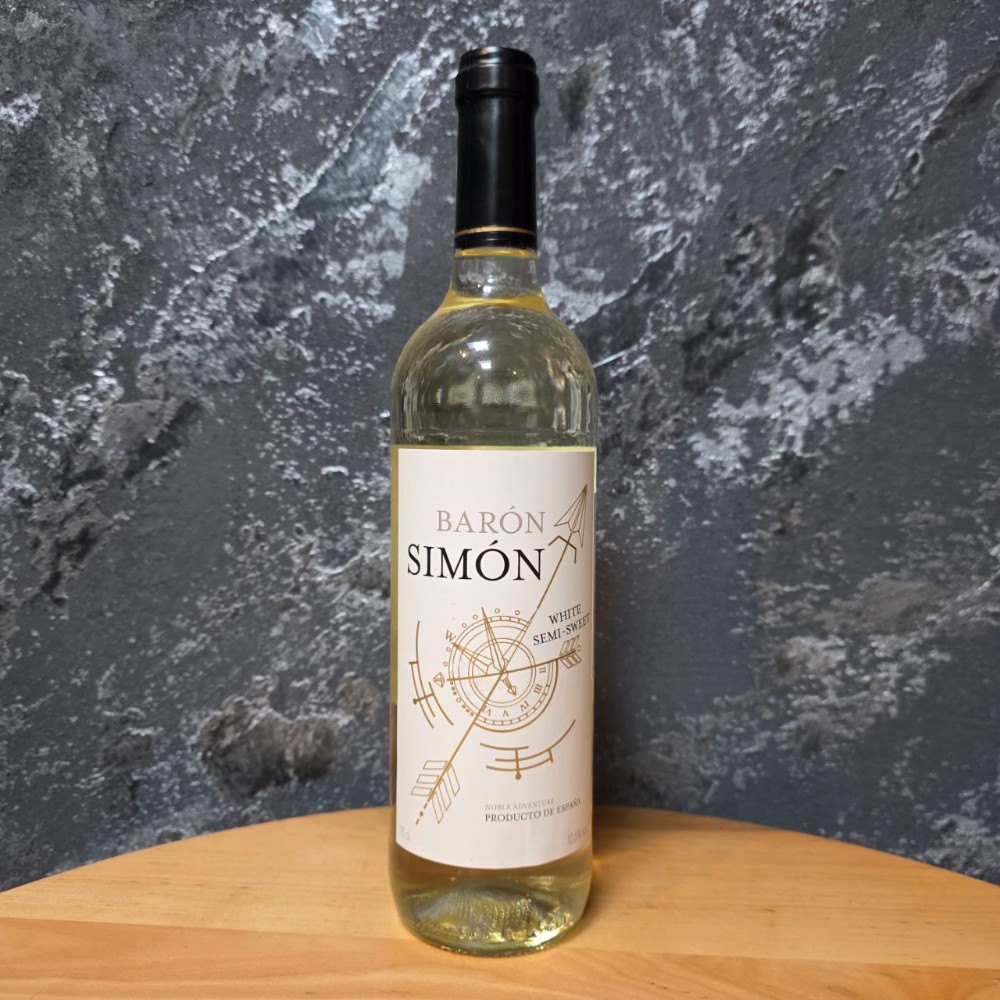 Вино Baron Simon напівсол. біле 0,75л