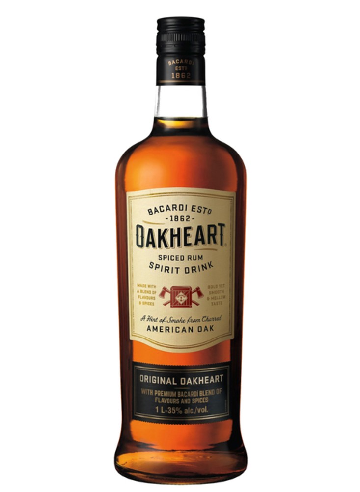 Ром Oakheart Bacardi 50/700/1000мл
