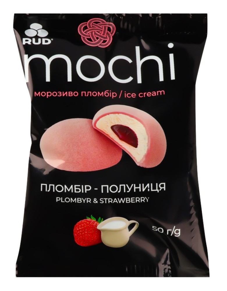 Десерт MOCHI Пломбір-полуниця