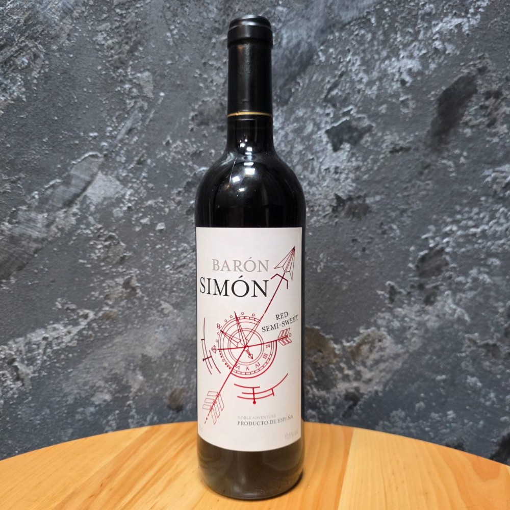 Вино Baron Simon напівсол. черв. 0,75л