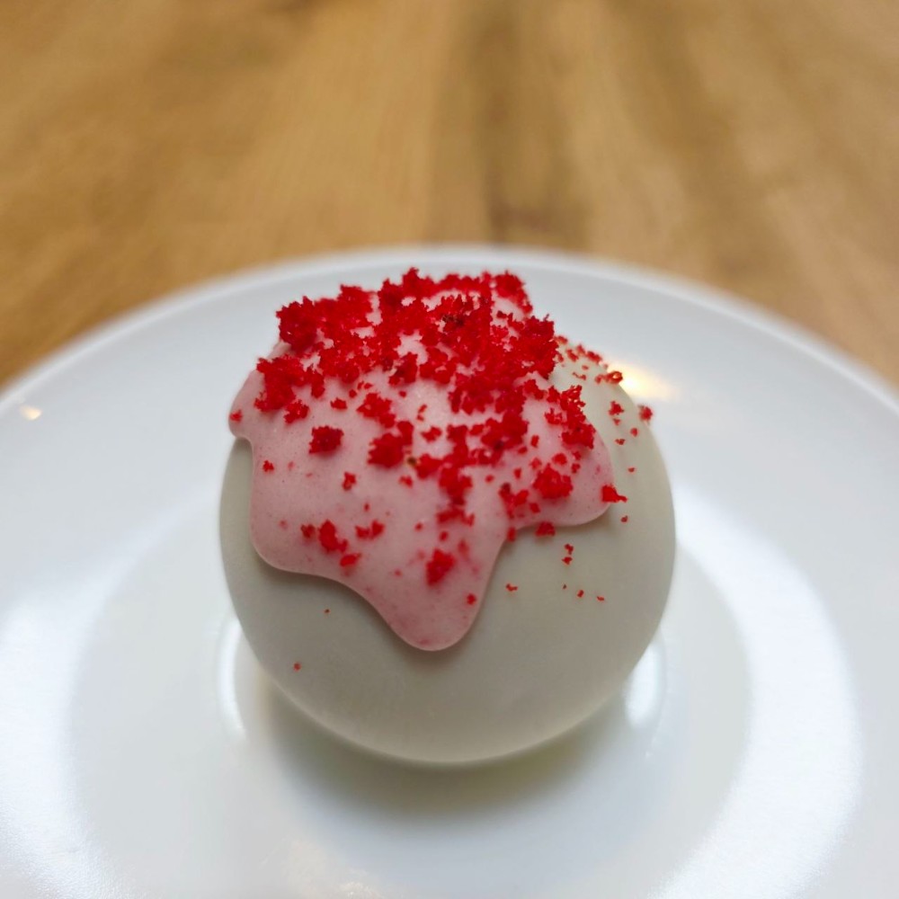 Тістечко Картопелька Червоний оксамит-вишня