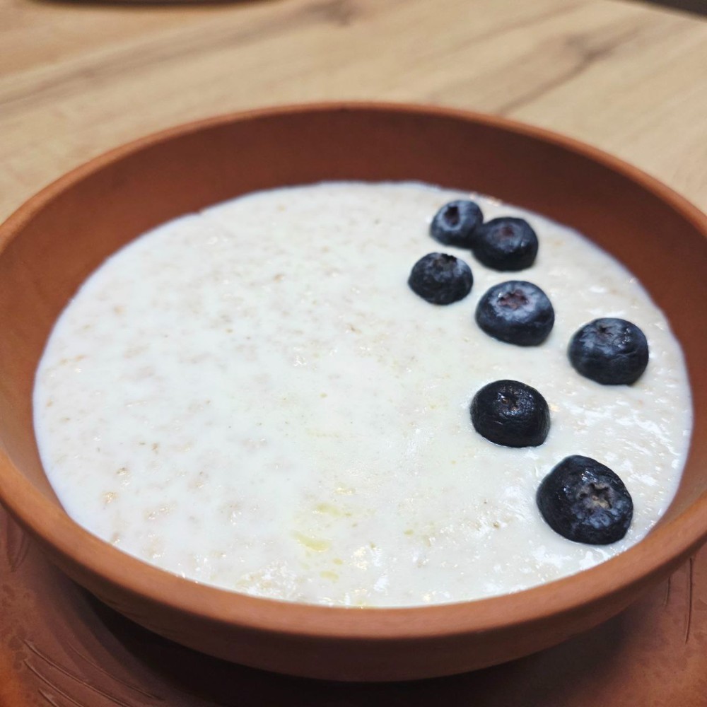 Каша вівсяна на молоці