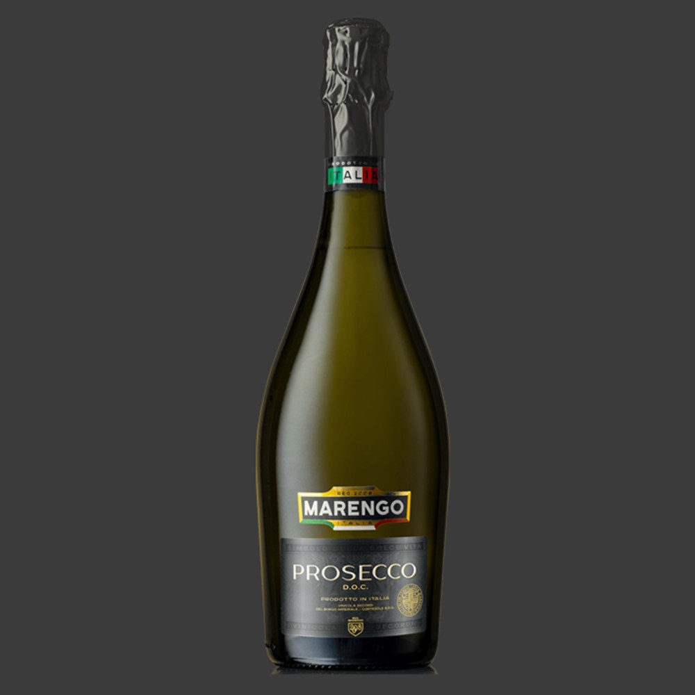 Вино ігристе Просекко  Брют ТМ Marengo (біле, сухе) 0,75л