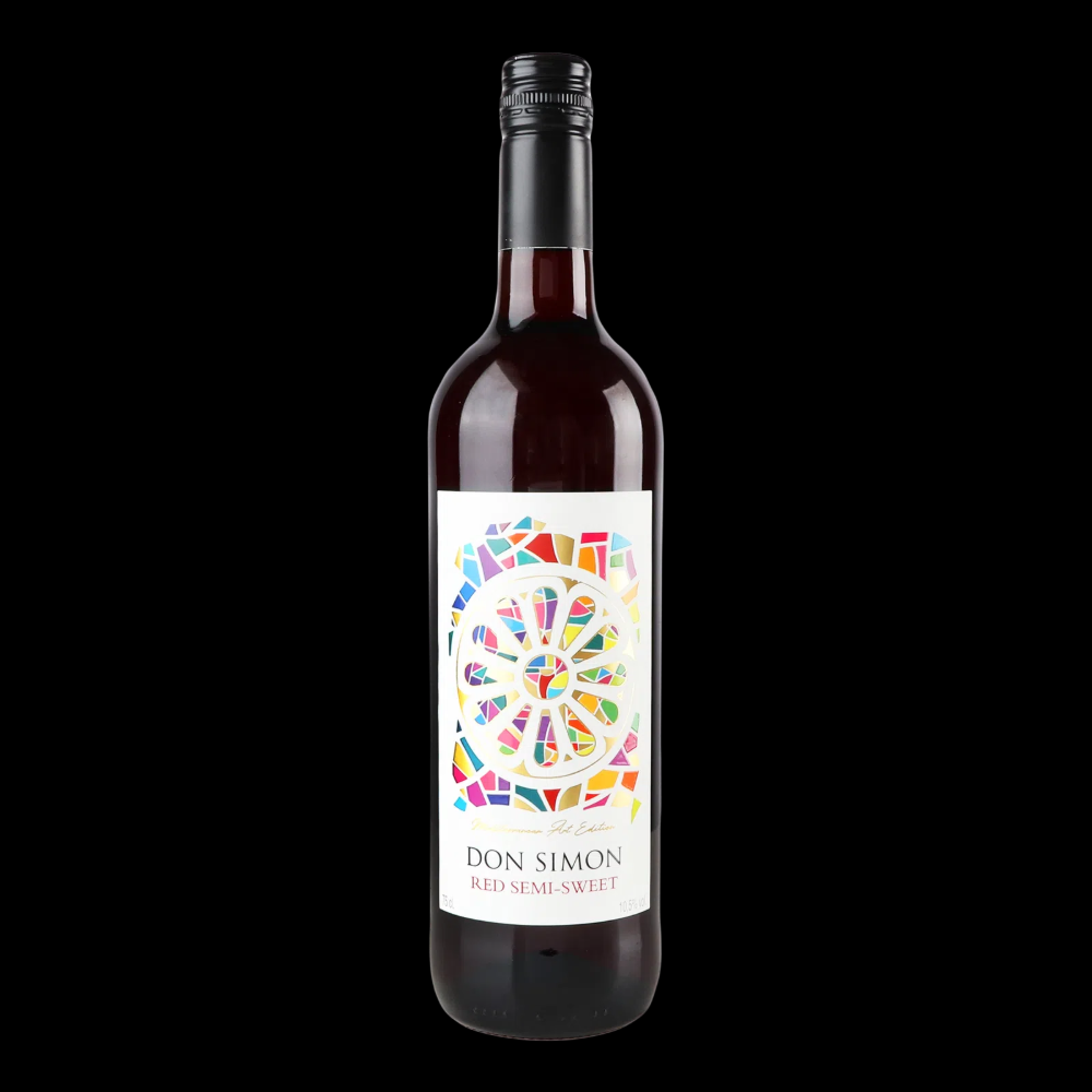 Вино Don Simon Red Semi-Sweet черв. полусол. Іспанія 0,75л