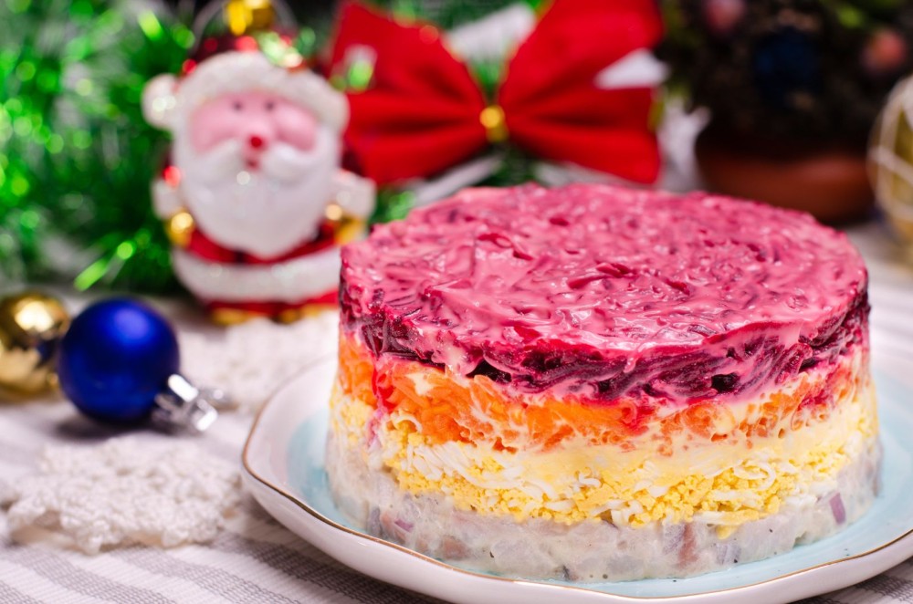 Оселедець під шубою 500г