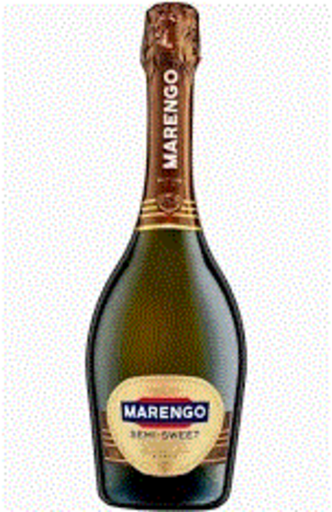 Вино ігристе Semi-Sweet ТМ Marengo  (біле, напівсолодке) 0,75л
